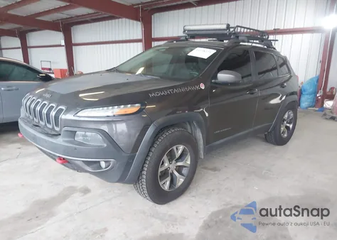2014 Jeep Cherokee Trailhawk из США, поврежденный, VIN 1C4PJMBS0EW189500